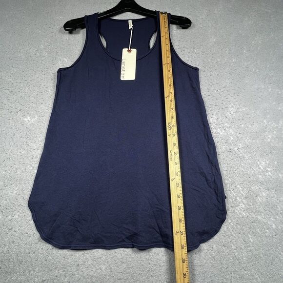 Lanston Revolve Tank Top Womens Large Blue Flowy Lightweight Sleeveless NWT - Picture 6 of 10